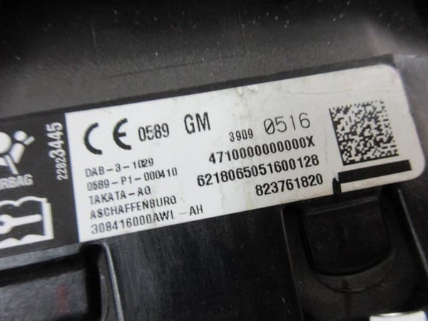CHEVROLET CRUZE turbo 2019-2020-2021 OEM Airbag GRAY driver steering left knee