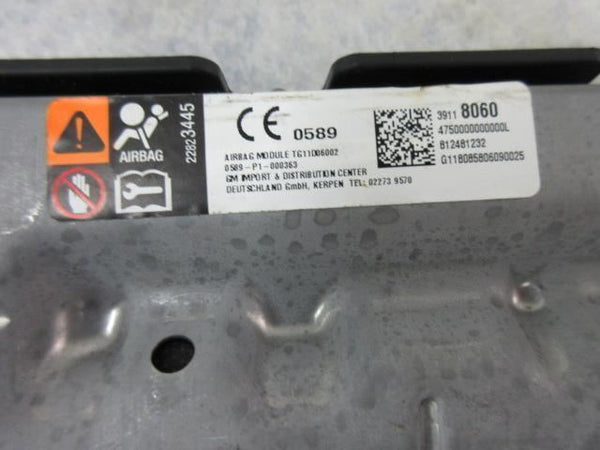 CHEVROLET CRUZE turbo 2019-2020-2021 OEM Airbag GRAY driver steering left knee