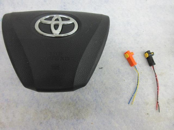 TOYOTA Camry 2014-2015-2016-2017 Airbag steering wheel left knee BLACK SEAT BELT