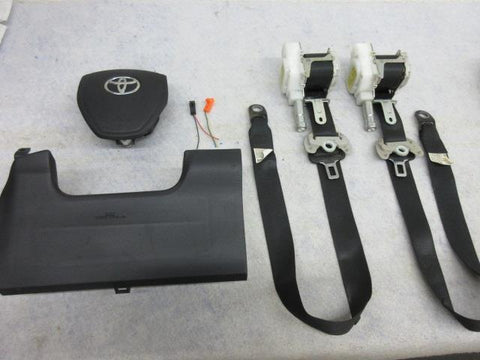 TOYOTA COROLLA 2014-2016-2017-2018 Airbag STEERING WHEEL 2 SEAT BELT  knee LEFT