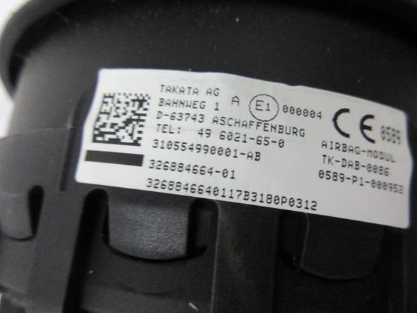 BMW X1   0 9  - I  5  OEM Steering wheel AIRBAG BLACK ROUND driver LEFT LH MODEL