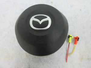 MAZDA 3 MAZDA3 2014-2015-2016 Airbag Steering wheel LEFT DRIVER LOGO PERFECT 99%