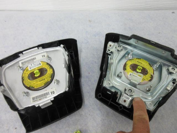 NISSAN Titan Armada 2019-2020-2021 OEM BLACK Driver Airbag steering wheel LEFT