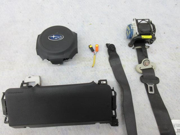 SUBARU XV CROSSTREK 2016-2017 LH OEM Airbag LEFT steering wheel knee SEAT BELT