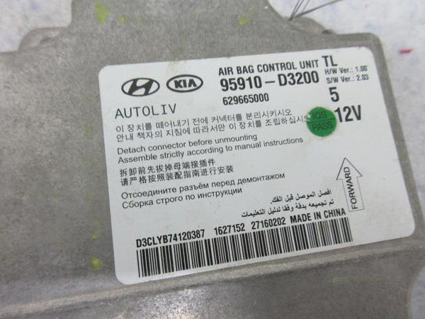 HYUNDAI TUCSON 2016-2017-2018 MODULE 95910-D3200 airbag STEERING WHEEL LEFT LH