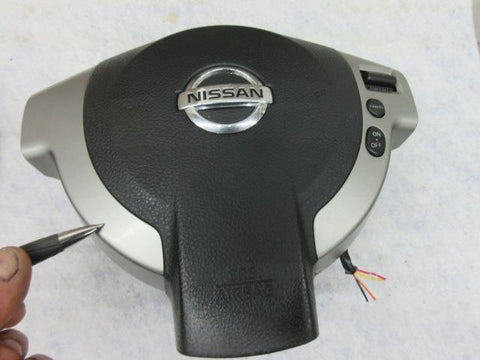 NISSAN ROGUE SV S 2008-2013 ONLY WITH CRUISE Airbag steering wheel LH WIRE CUT