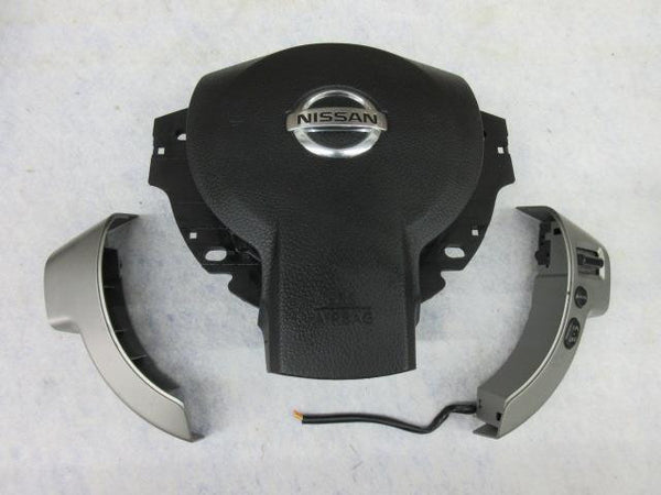 NISSAN ROGUE SV S 2008-2013 ONLY WITH CRUISE Airbag steering wheel LH WIRE CUT