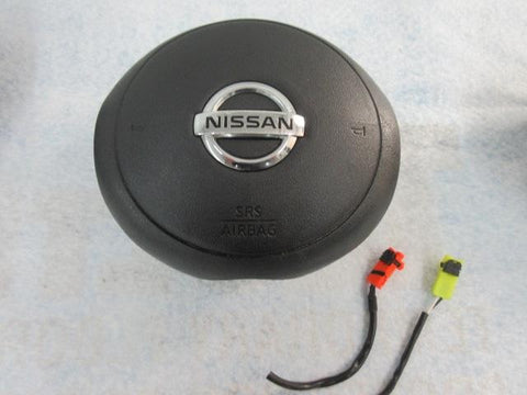 NISSAN VERSA NOTE SL 2012-2013-2014 AIRBAG 2 PLUGS OEM Steering wheel LEFT ROUND