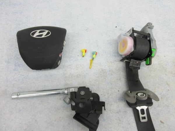 HYUNDAI ACCENT sedan 2015-2016-2017 SEAT BELT LEFT driver steering WHEEL Airbag