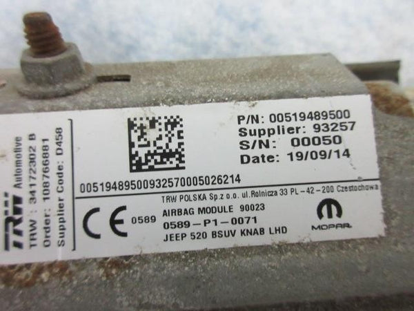 DODGE RAM PROMASTER CITY 2015-2020-2021-2022 OEM LEFT Airbag STEERING WHEEL
