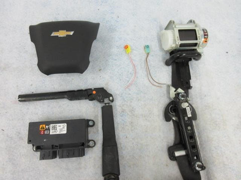SILVERADO 1500 CREW CAB 2014-2015-2016-2017-2018 AIRBAG LEFT BELT STEERING WHEEL