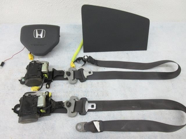 HONDA RIDGELINE ALREADY RECALLED STEERING BLACK LEFT WHEEL AIRBAG RIGHT + 2 BELT