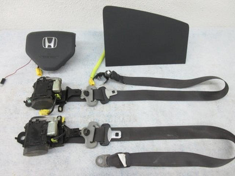 HONDA RIDGELINE ALREADY RECALLED STEERING BLACK LEFT WHEEL AIRBAG RIGHT + 2 BELT