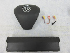 BUICK LACROSS 2017-2018-2019 BLACK DRIVER KNEE LEFT LH STEERING WHEEL  AIRBAG