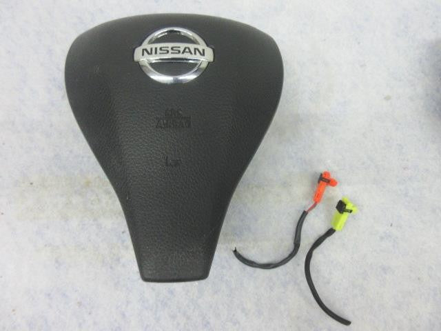 NISSAN ROGUE S SV 2014-2015-2016 BLACK DRIVER OEM STEERING WHEEL AIRBAG LEFT LH