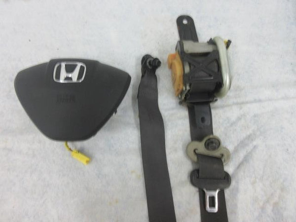 HONDA FIT O 9 -  I  4 ALREADY RECALLED BELT LEFT Airbag steering wheel 100% LOGO