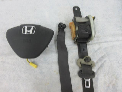 HONDA FIT O 9 -  I  4 ALREADY RECALLED BELT LEFT Airbag steering wheel 100% LOGO