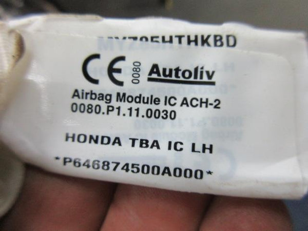 HONDA CIVIC SEDAN SI 2016-2018-2017-2019-2020-2021 curtain driver airbag LH LEFT