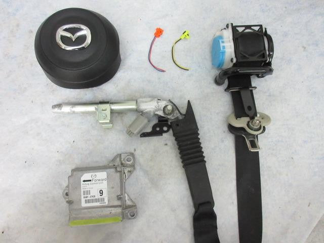 MAZDA 3 MAZDA3 2017-2018 OEM LEFT Airbag Steering wheel DRIVER Seat belt MODULE