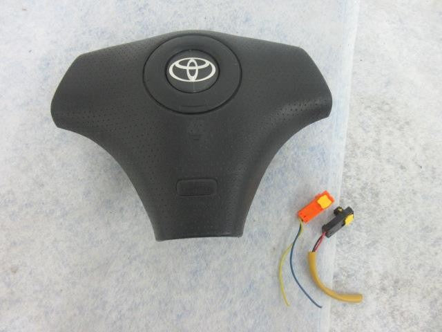 TOYOTA COROLLA S MATRIX BLACK COLOR O 3 - O 8 L OEM AIRBAG STEERING WHEEL LEFT
