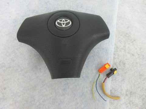 TOYOTA COROLLA S MATRIX BLACK COLOR O 3 - O 8 L OEM AIRBAG STEERING WHEEL LEFT