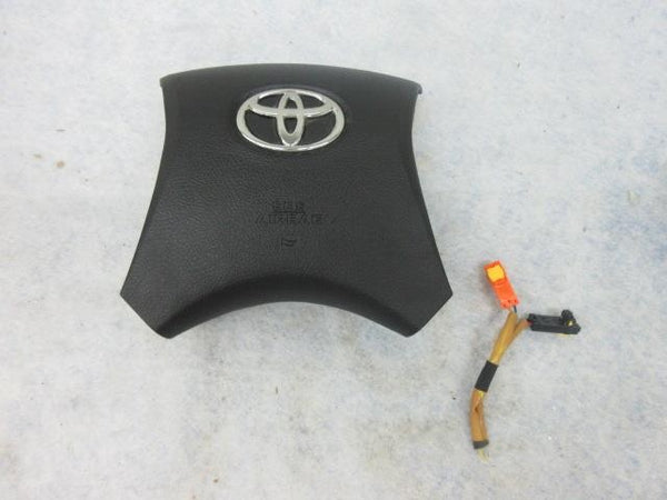 TOYOTA HIGHLANDER 2008-2013 BLACK WITH CONTROL LEFT steering wheel AIRBAG DRIVER