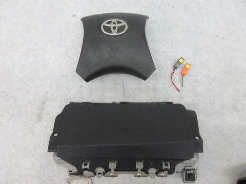 TOYOTA HIGHLANDER 2008-2013 BLACK WITH CONTROL LEFT steering wheel + KNEE AIRBAG