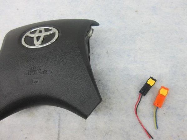 TOYOTA HIGHLANDER 2008-2013 BLACK WITH CONTROL LEFT steering wheel + KNEE AIRBAG
