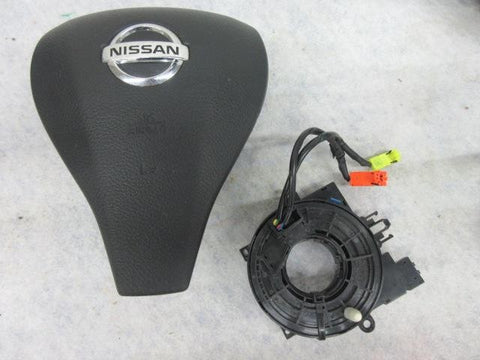 NISSAN ROGUE S SV 2014-2015-2016 DRIVER STEERING WHEEL OEM CLOCK SPRING  AIRBAG