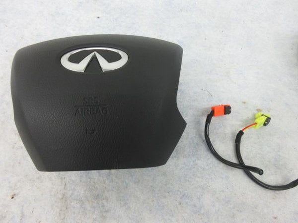 INFINITI Q50 2013-2014-2015-2016-2017 LEFT STEERING WHEEL AIRBAG 2 X SEAT BELTS