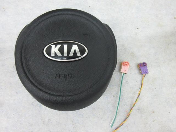 KIA SEDONA LX SX EX SLX 2019-2020 OEM LH STEERING Driver wheel Airbag left BLACK