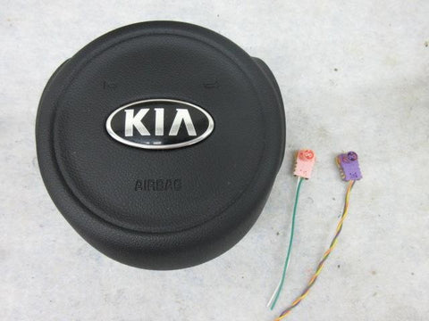 KIA SEDONA LX SX EX SLX 2019-2020 OEM LH STEERING Driver wheel Airbag left BLACK