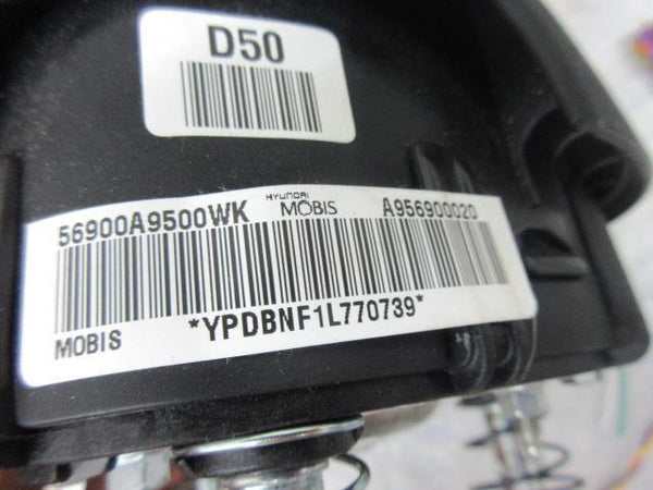 KIA SEDONA LX SX EX SLX 2019-2020 OEM LH STEERING Driver wheel Airbag left BLACK