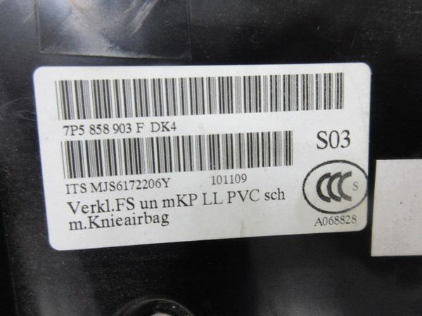 PORSCHE cayenne 2011-2012-2013-2014 STEERING WHEEL driver airbag LEFT knee BELT