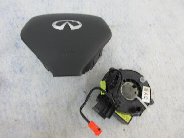 INFINITI G G37 G35 X EX35 Q50 Q40 2010-2014 OEM CLOCK left airbag STEERING WHEEL