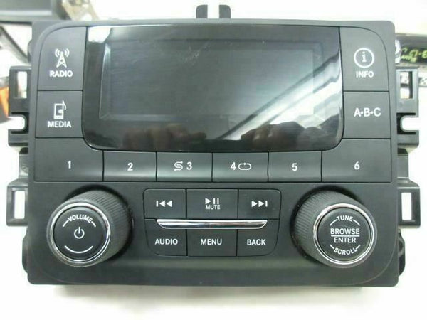 DODGE RAM 1500 2014-2015-2016-2017-2018 RADIO VP1 RADIO 4 ¨ SCREEN P68245816AE