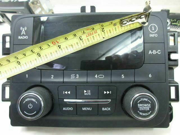 DODGE RAM 1500 2014-2015-2016-2017-2018 RADIO VP1 RADIO 4 ¨ SCREEN P68245816AE