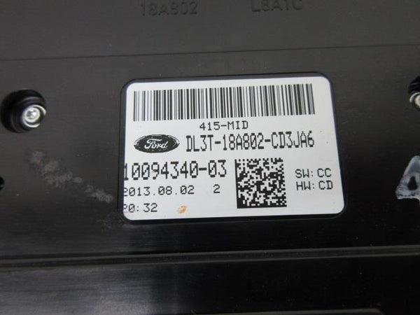 FORD F150 F-150 2013-2014 OEM RADIO BEZEL FACE PLATE 4 SCREEN DL3T-18A802-CD3JA6
