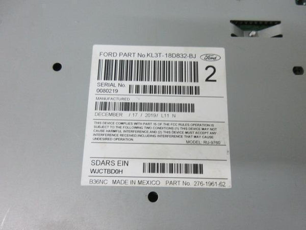 FORD F150 F-150 2019-2020 RADIO RECEIVER APIM OEM MODULE SYNC 3 SCREEN 8 ¨