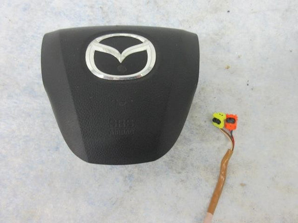 MAZDA 3  MAZDA3 2010-2011-2012-2013  Airbag Steering wheel LEFT CHROME LOGO 100%