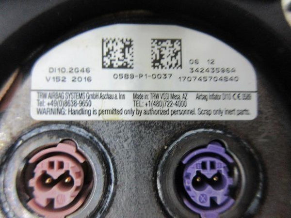 Hyundai Veloster 2018-2019-2020-2021-2022-2023-2024 L Airbag steering wheel LEFT