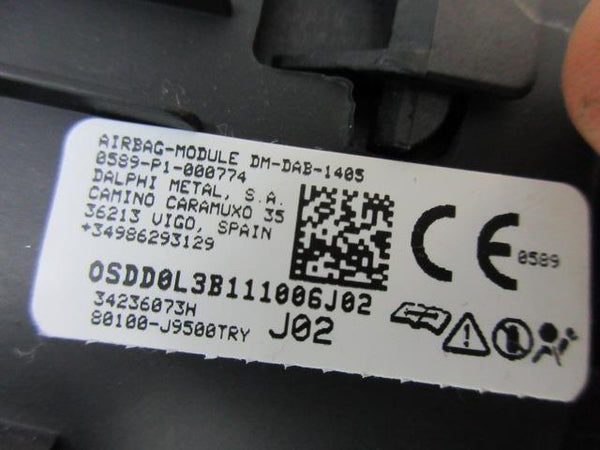 Hyundai KONA 2018-2019-2020-2021 ESSENTIAL PREFERED Airbag LEFT  steering wheel