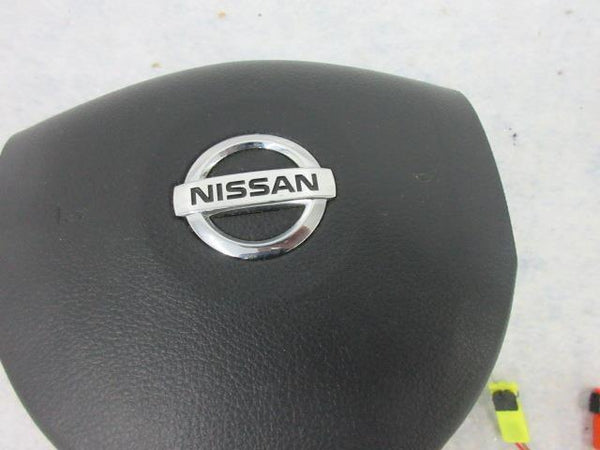 NISSAN VERSA O 7 - I 2  LEFT ALREADY RECALLED AIRBAG Steering wheel BLACK DRIVER