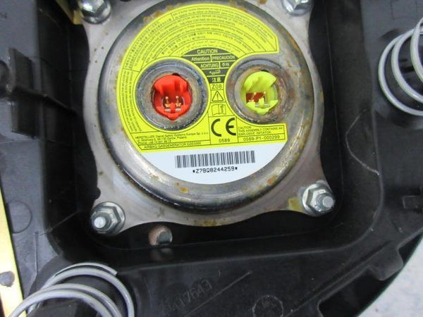 NISSAN VERSA O 7 - I 2  LEFT ALREADY RECALLED AIRBAG Steering wheel BLACK DRIVER