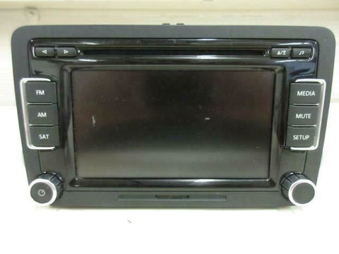 VOLKSWAGEN GOLF GTI 2010-2012 OEM RADIO 6CD SCREEN SATELLITE 1K0035180AC