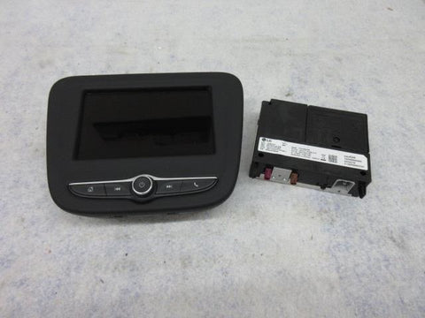 CHEVROLET EQUINOX 2019 OEM RADIO RECEIVER 84644344 SCREEN NAVIGATION 84507918