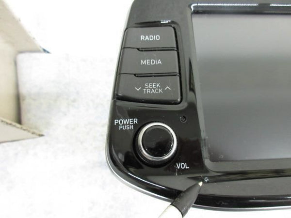 HYUNDAI ELANTRA GT 2018-2019 RADIO 8 ¨ SCREEN APPS NO NAV DISPLAY 96160-G3100PMP