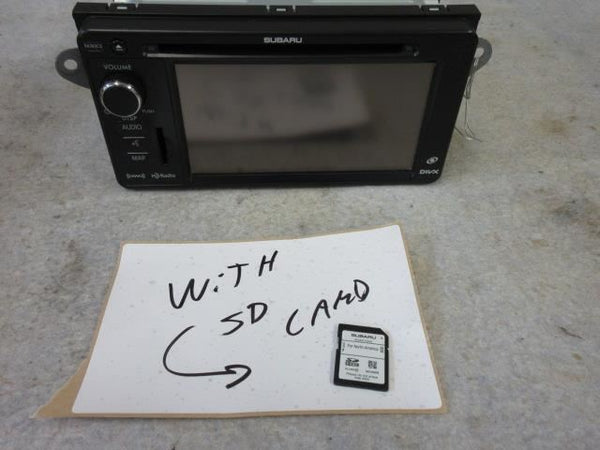 SUBARU WRX STI 2015-2016-2017 OEM RADIO SCREEN 6 ¨ NAVIGATION SD CARD 86271VA720