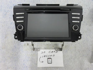 NISSAN MURANO 2015-2016 OEM RADIO QY-8051 SD SCREEN 8 ¨ NAVIGATION # 259155AG1B