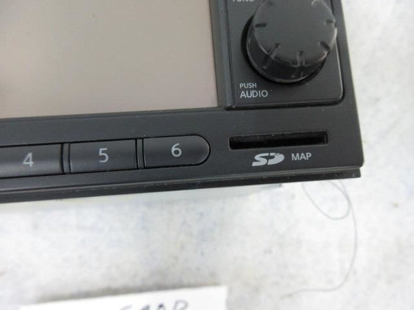 NISSAN VERSA 2012-2013 OEM RADIO W/SD CARD SCREEN 5¨ NAVIGATION XM 25915ZW83A